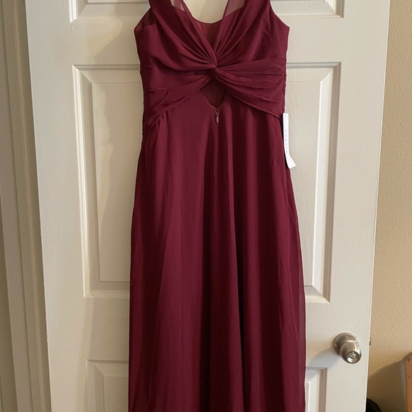 Azazie Becki Cabernet Dress. Never been worn! - Picture 3 of 9